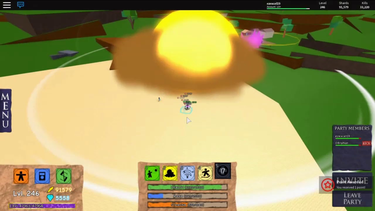 Continous Heavy Damage Slime Combo Roblox Elemental Battlegrounds Youtube - game element damage roblox