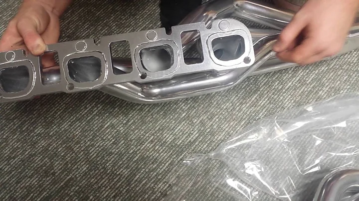 JBA Long Tube header unboxing 2016 RAM R/T