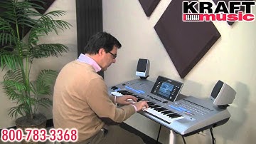 Kraft Music - Yamaha Tyros4 Demo with Peter Baartmans