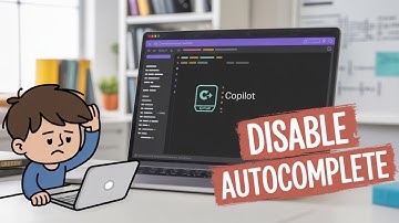 How to Turn off & Disable Github Copilot AI Auto Suggestion & Autocomplete in VSCode