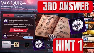 HINT 1 V4.6 QUIZ MISSION COMPLETE PUBG MOBILE | V4.6 QUIZ EVENT IS HERE screenshot 2