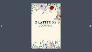 Gratitude Journal: 5 Minutes a day to stay focused on the good things in your life. screenshot 1