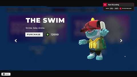 The Swim Emote  - Blankos Block Party (Early Access)