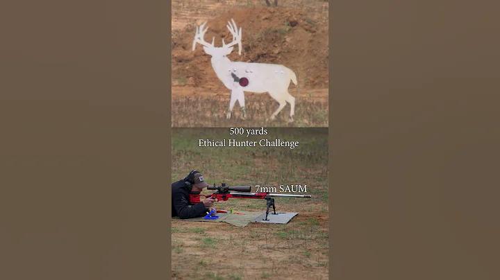 7mm SAUM 500 yard Ethical Hunter Challenge