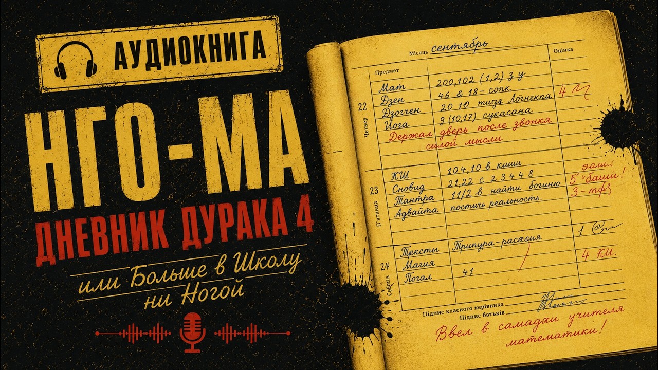 Нго-Ма — Дневник Дурака 4 или Больше в Школу ни Ногой | Аудиокнига