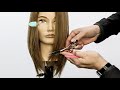 Textured dry haircut face frame tutorial