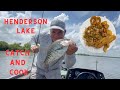 Catching Beautiful Sacalait /Crappie In Henderson( Catch and Cook )Fried Crappie &amp; Crawfish Etouffee