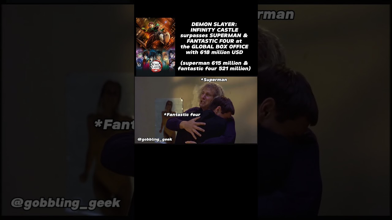 Demon Slayer beats Superman & Fantastic Four at box office | 