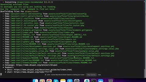 Drupal Installation with Composer & DDEV