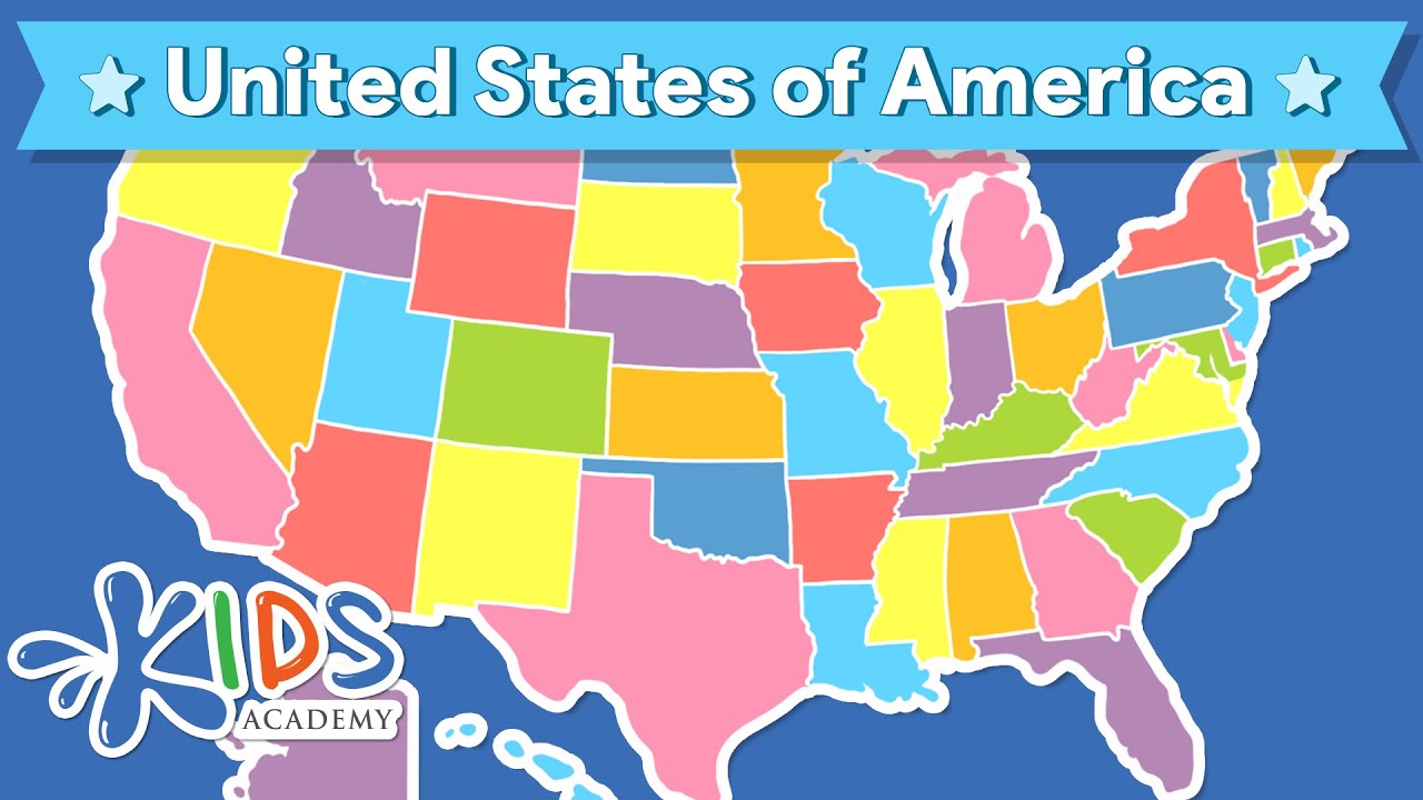 5 Regions of the United States  | US Geography for Kids | Kids Academy