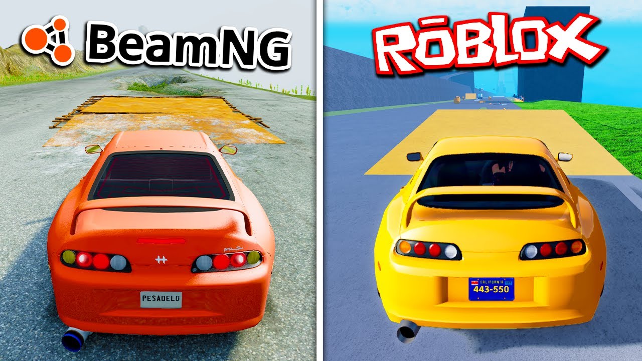 ROBLOX COPIOU o BeamNG.drive e FICOU PERFEITO!