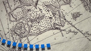 Blender animation pirate map