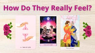 HOW DO THEY REALLY FEEL? PICK A CARD  LOVE TAROT READING  TWIN FLAMES  SOULMATES