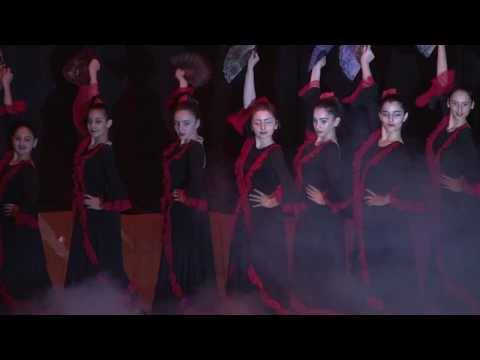 მამულიშვილი მზეკაბანის სოლო კონცერტზე  ესპანური ცეკვა ,,ფლამენგო''/ mamulishvili mzekabanis kocertze