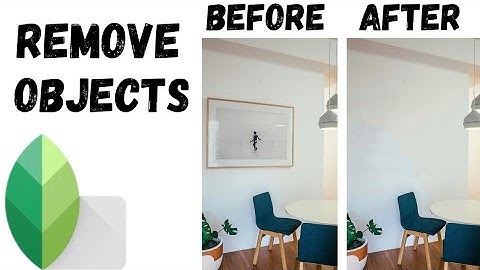 How To Remove Objects From Photo in Snapseed | Update 2024