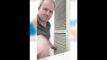 (short vid) How to relight a gas wall furnace pilot light Vulcan Pirox  wf2000 Braemer heater