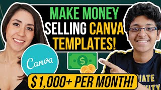 Make Money with Canva Templates! How to Earn Money with Canva