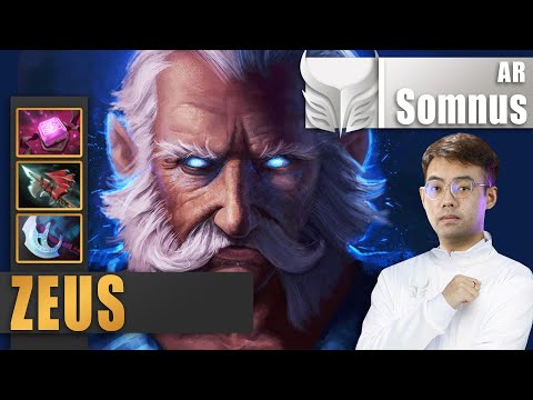 Zeus Mid | AR.Somnus | ONE OF THE BEST CN MID LEGEND IS BACK IN ACTION | 7.33c Gameplay Highlights