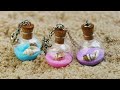 AMAZING DIY IDEAS FROM EPOXY RESIN mini Charm Bottles - Cutest Jewelry DIY! MINI CHARMS IN A BOTTLE!