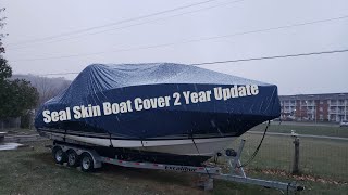 2Year Seal Skin Boat Cover Review  Better than shrinkwrap?