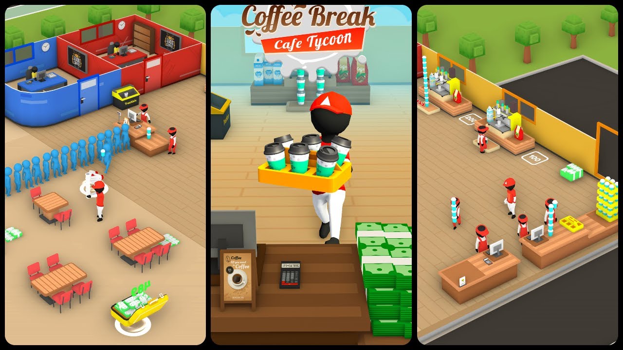 Coffee Shop : Tycoon Game (Gameplay Android)