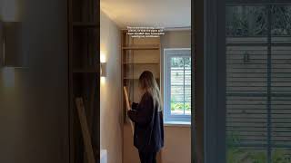 Watch us use an IKEA PAX end wardrobe unit to hide the manifold!