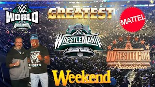 Vlog of the Greatest Wrestlemania Weekend Ever: Wrestlecon, Toy Hunt, WWE World & Lots More!!