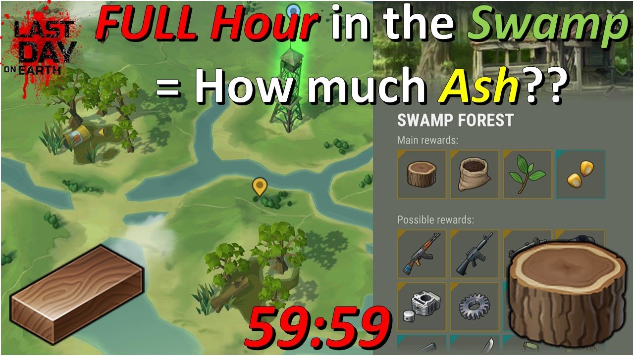 Taking on the SWAMP for a Full Hour!! How much Ash can we get?? [Last