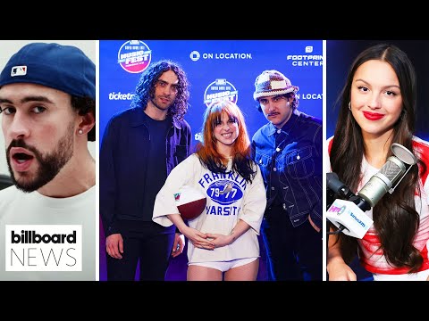 Bad Bunny’s New Track, Paramore’s Cryptic Post, Olivia’s New Collab & More | Billboard News