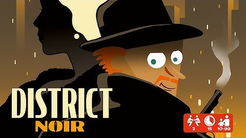 District Noir speluitleg (door Bord voor je Kop) - 999 Games