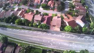 mad man go crazy over drone 2014