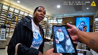 Woman Gets Caught Stealing Ray-Bans at the Airport