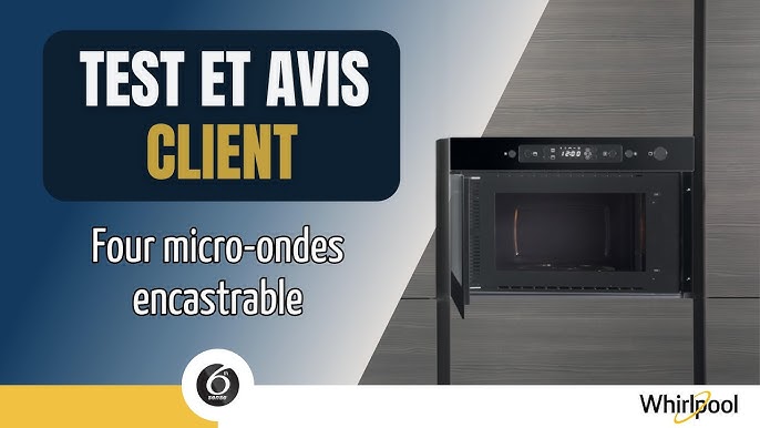 Four à micro-ondes encastrable Whirlpool AMW423/IX mini chef Inox