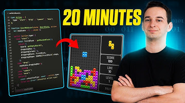 3 Hours Coding Tetris Condensed To 20 Minutes | React.js