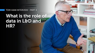 Tom Haak: The role of data in L&D and HR