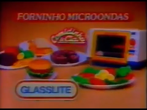 Glasslite Microwave Toy Oven - 1989
