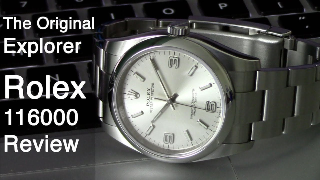 Rolex Oyster Perpetual 116000 Review 