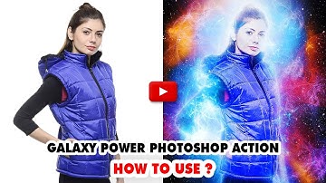Galaxy Power Photoshop Action Video Tutorial | SmartestMind Photoshop Actions Sharp Designer