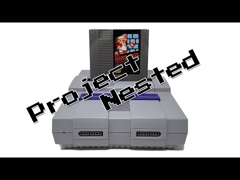 Testing Project Nested - NES roms on SNES