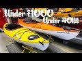 Light Weight Kayaks under $1000 and 40lbs