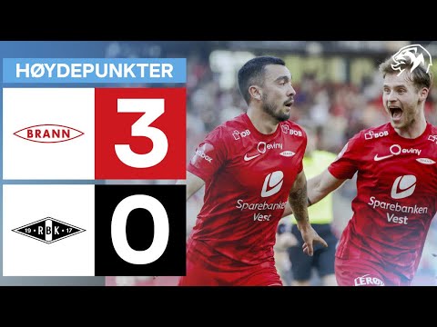 Brann 3 - 0 Rosenborg - Høydepunkter