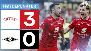 Brann 3 - 0 Rosenborg - Høydepunkter