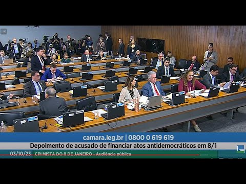 Ao vivo: leitura do relatório final da CPMI do 8 de Janeiro – 17/10/23 