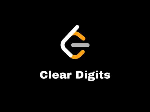 Leet Code : 3174.Clear Digits In Arabic