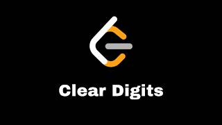 Leet Code : 3174.Clear Digits In Arabic