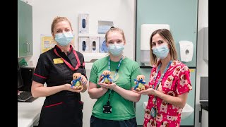 Harmony Fire visits Bristol Hospital