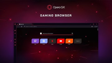 Opera GX GAMING BROWSER | Opera for Computers | Opera
