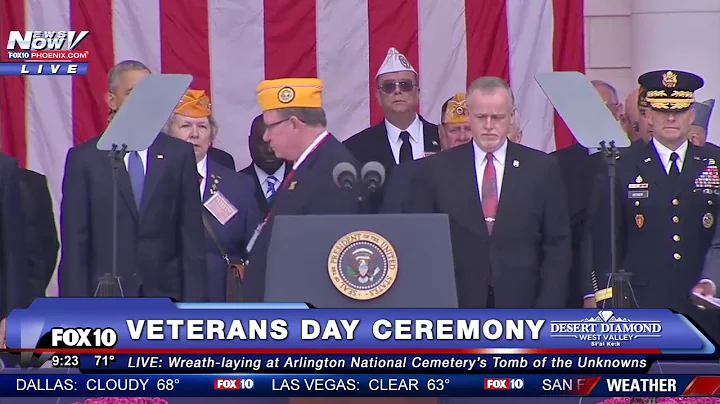 FNN: President Obama Delivers Remarks at Arlington National Cemetery on Veterans Day 2016 - FULL