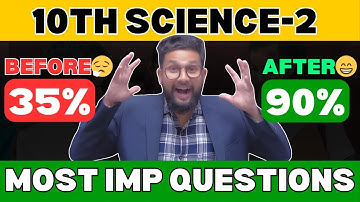 10TH SCIENCE 2 COMPLETE MOST IMPORTANT QUESTIONS FOR BOARD EXAM 2024 | JR TUTORIALS |