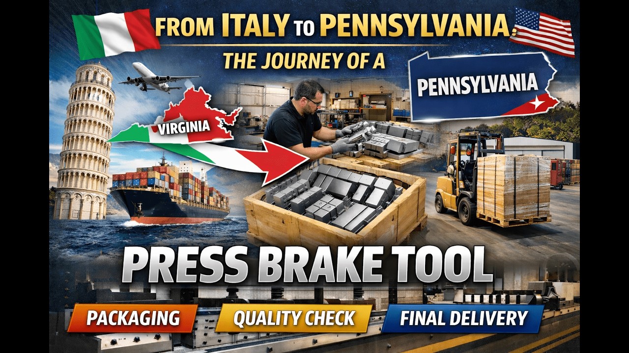 From Italy to Pennsylvania: The Journey of a Press Brake Tool